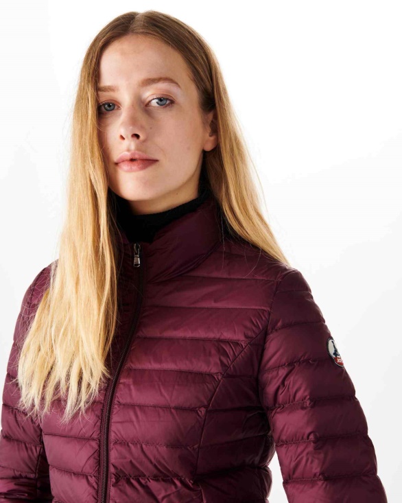 Lightweight Down Jacket Jott UK Aubergine Cha