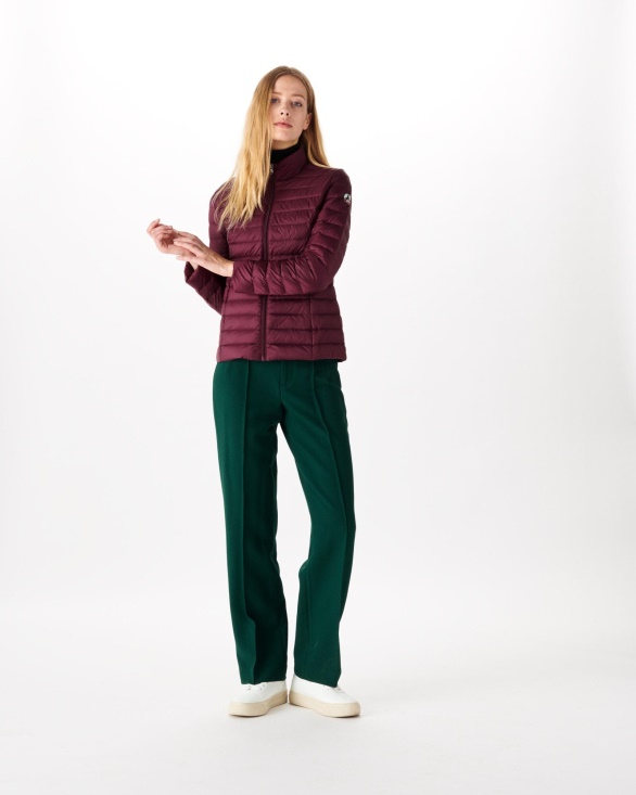 Lightweight Down Jacket Jott UK Aubergine Cha