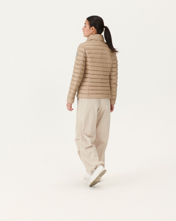 Lightweight Down Jacket Jott UK Beige Cha