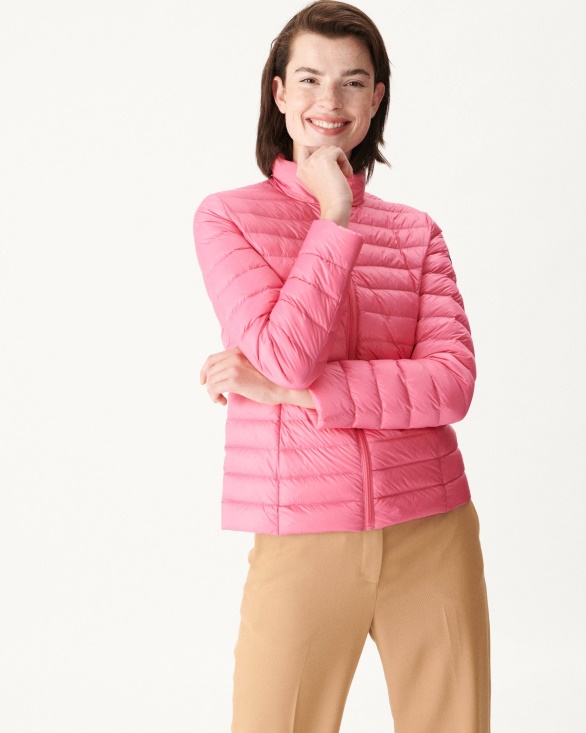 Lightweight Down Jacket Pink Cha Jott UK