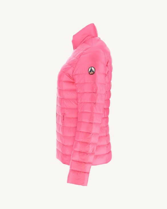 Lightweight Down Jacket Pink Cha Jott UK