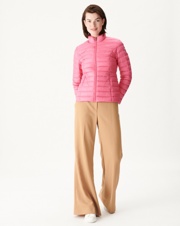 Lightweight Down Jacket Pink Cha Jott UK