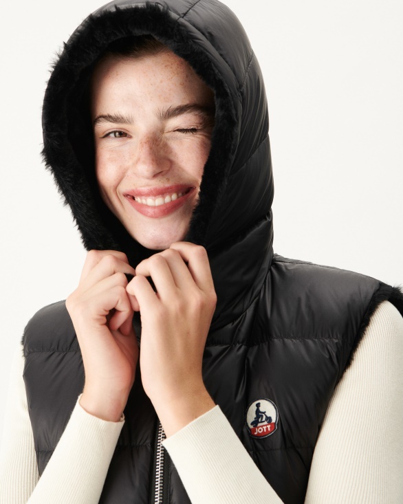 Reversible Black Down Jacket Daria Jott UK