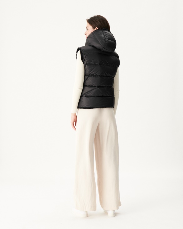 Reversible Black Down Jacket Daria Jott UK