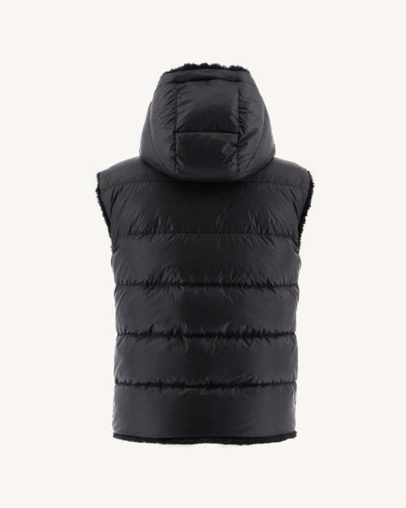 Reversible Black Down Jacket Daria Jott UK
