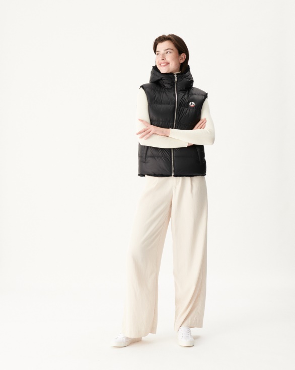 Reversible Black Down Jacket Daria Jott UK