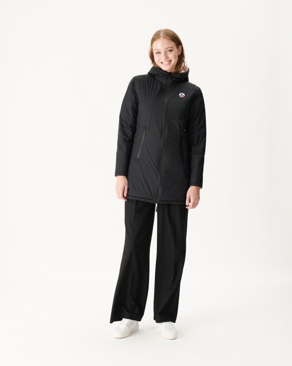 Jott UK Reversible Light Down Jacket Black/Light Pink Moscou