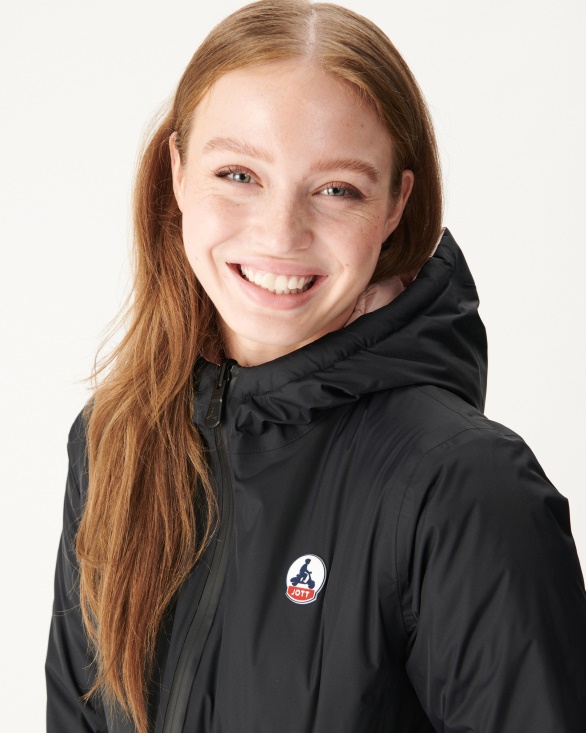 Jott UK Reversible Light Down Jacket Black/Light Pink Moscou