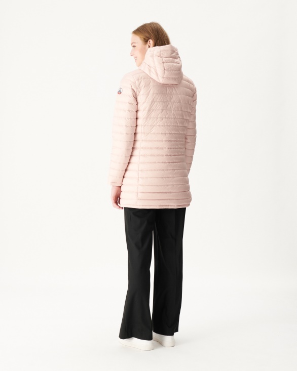 Jott UK Reversible Light Down Jacket Black/Light Pink Moscou