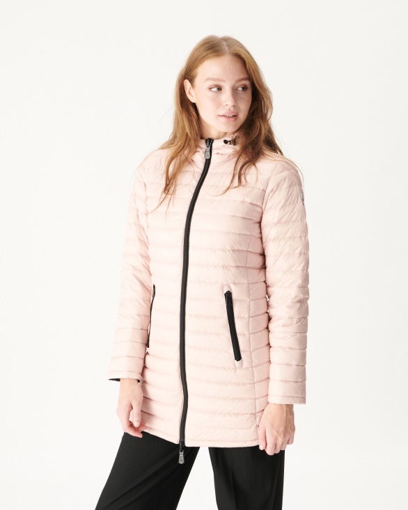 Jott UK Reversible Light Down Jacket Black/Light Pink Moscou