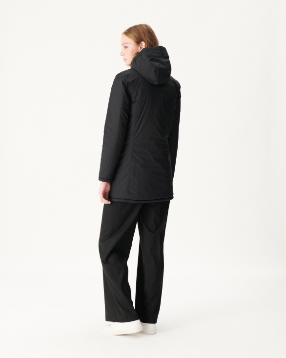 Jott UK Reversible Light Down Jacket Black/Light Pink Moscou