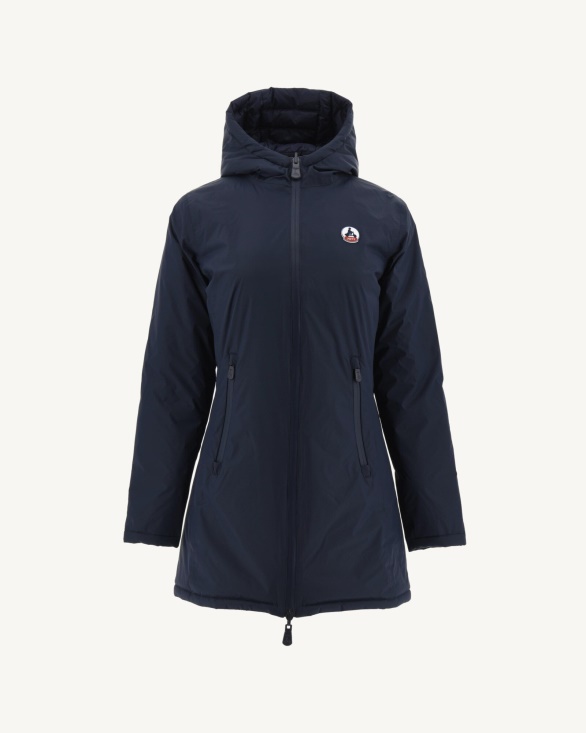 Reversible Light Down Jacket Navy Moscou Jott UK