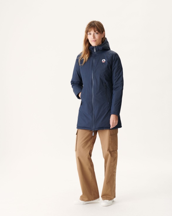 Reversible Light Down Jacket Navy Moscou Jott UK