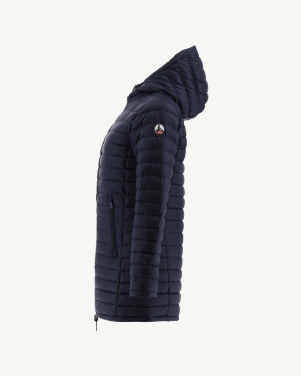 Reversible Light Down Jacket Navy Moscou Jott UK