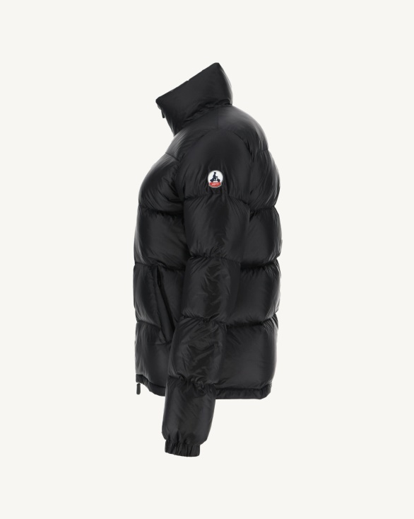 Jott UK Quilted Down Jacket Black Cardiff
