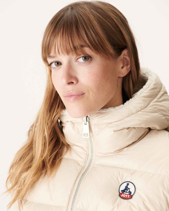 Reversible Down Jacket Natural Gala Jott UK