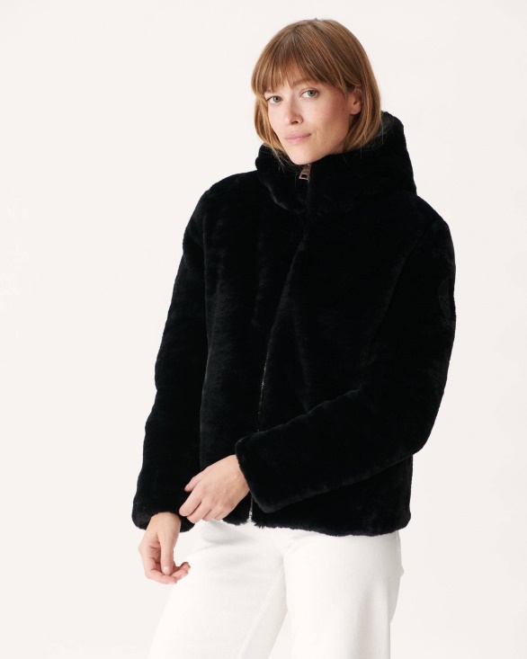 Jott UK Reversible Down Jacket Black Gala