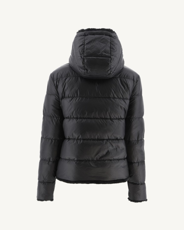 Jott UK Reversible Down Jacket Black Gala