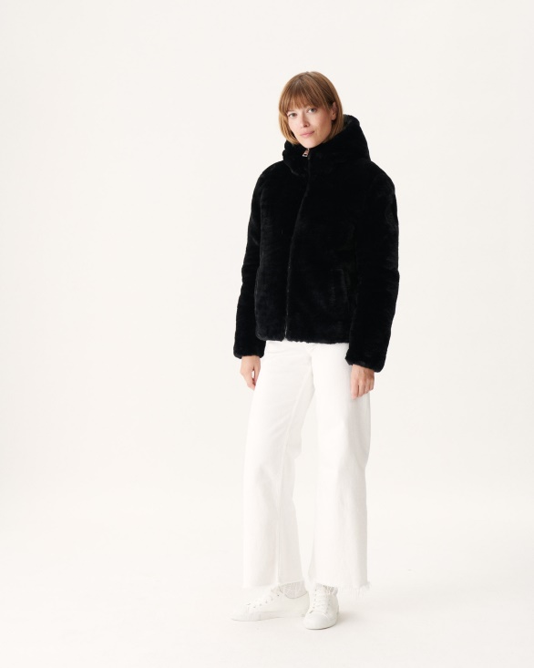 Jott UK Reversible Down Jacket Black Gala