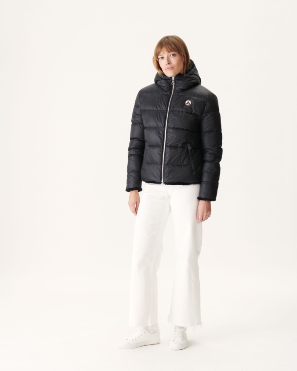 Jott UK Reversible Down Jacket Black Gala