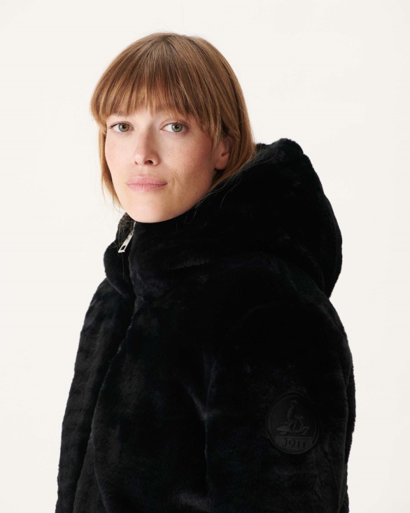 Jott UK Reversible Down Jacket Black Gala
