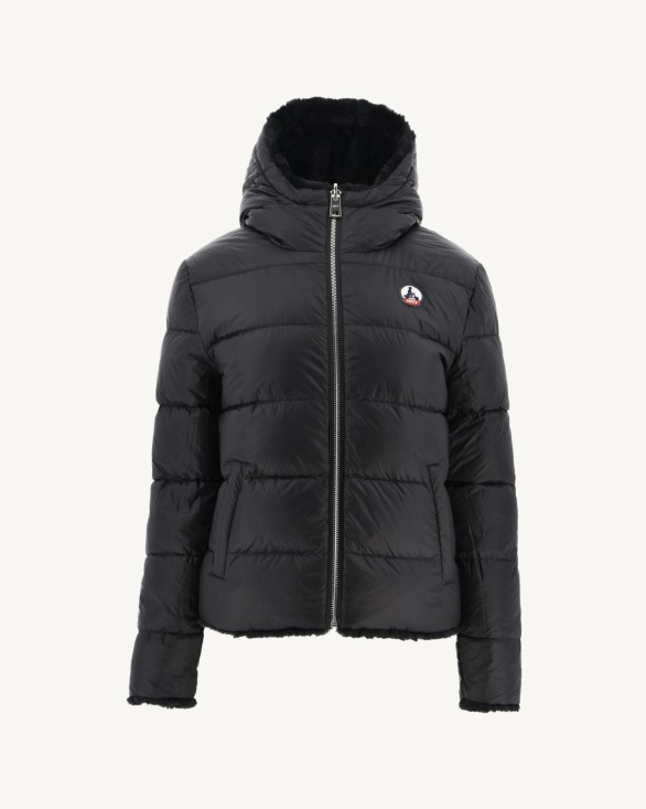 Jott UK Reversible Down Jacket Black Gala