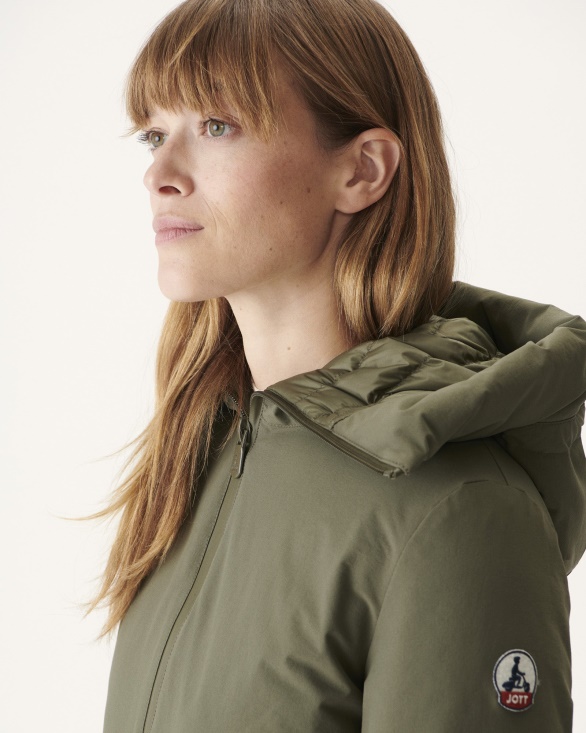 Hooded Down Jacket Jott UK Army Siberie