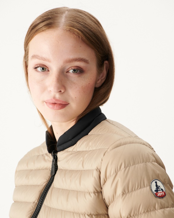 Reversible Down Jacket Black/Beige Hanoi Jott UK