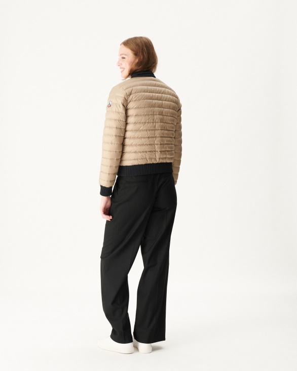 Reversible Down Jacket Black/Beige Hanoi Jott UK