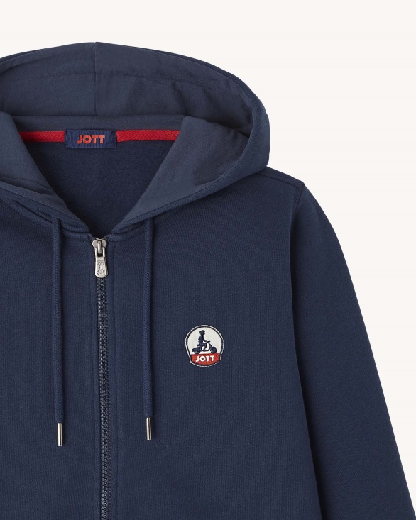 Jott UK Navy Oaxaca Hoodie